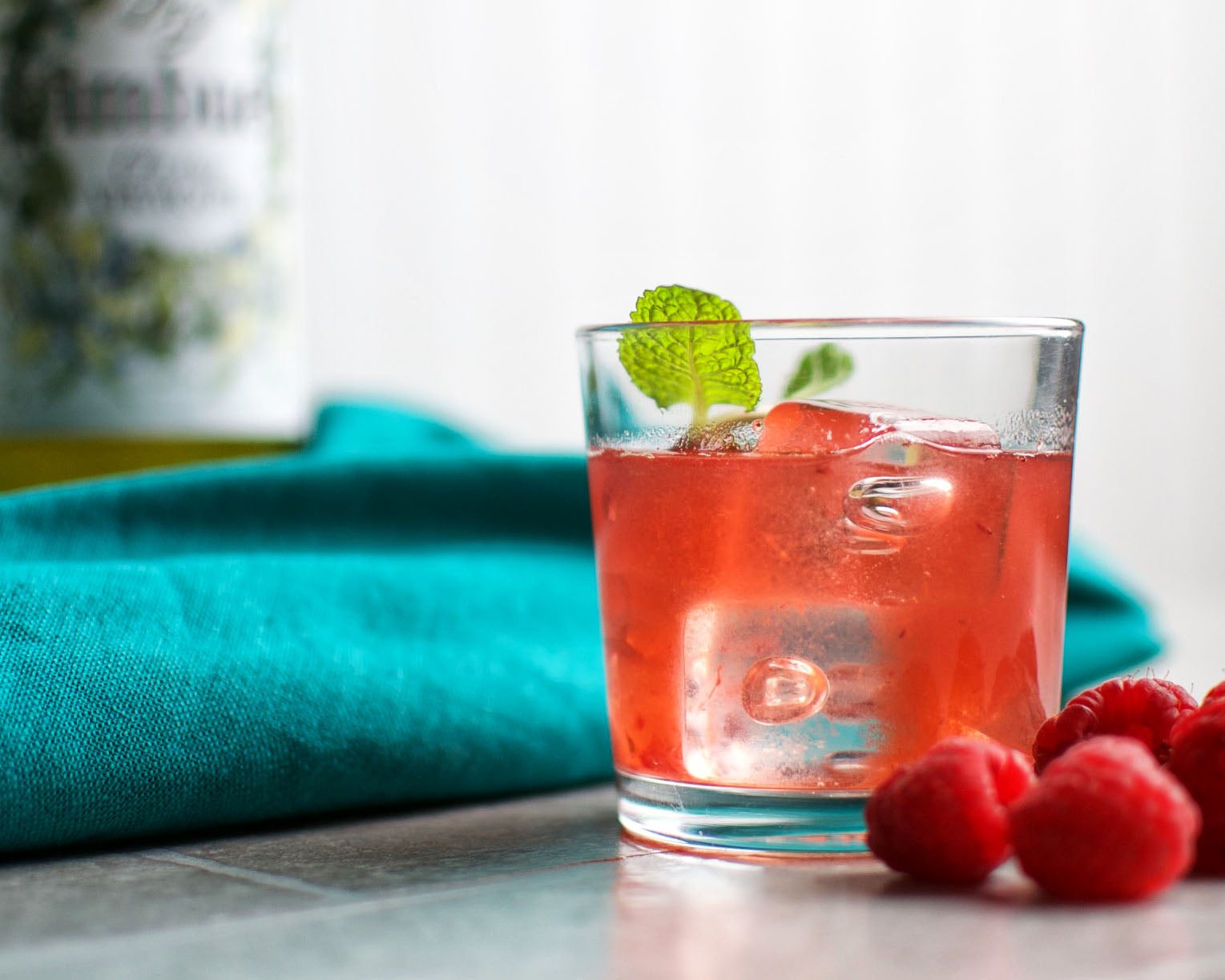 Vermouth Berry Cobbler